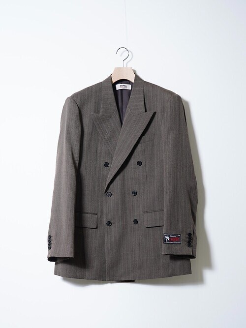 "Billy" Stripe Double Tailored Jacket｜DAIRIKU 남성