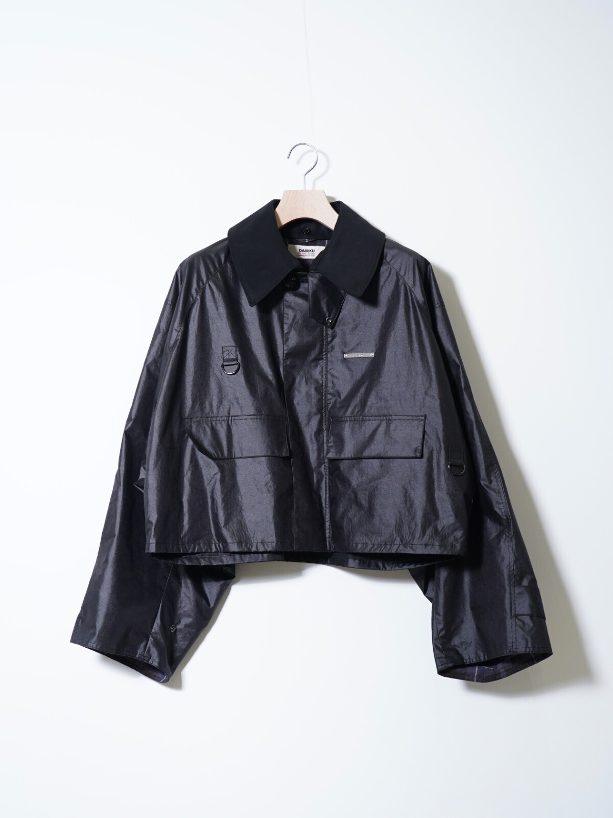 DAIRIKU 남성 "Big Sleeve” Oiled Fisherman Jacket 이미지1