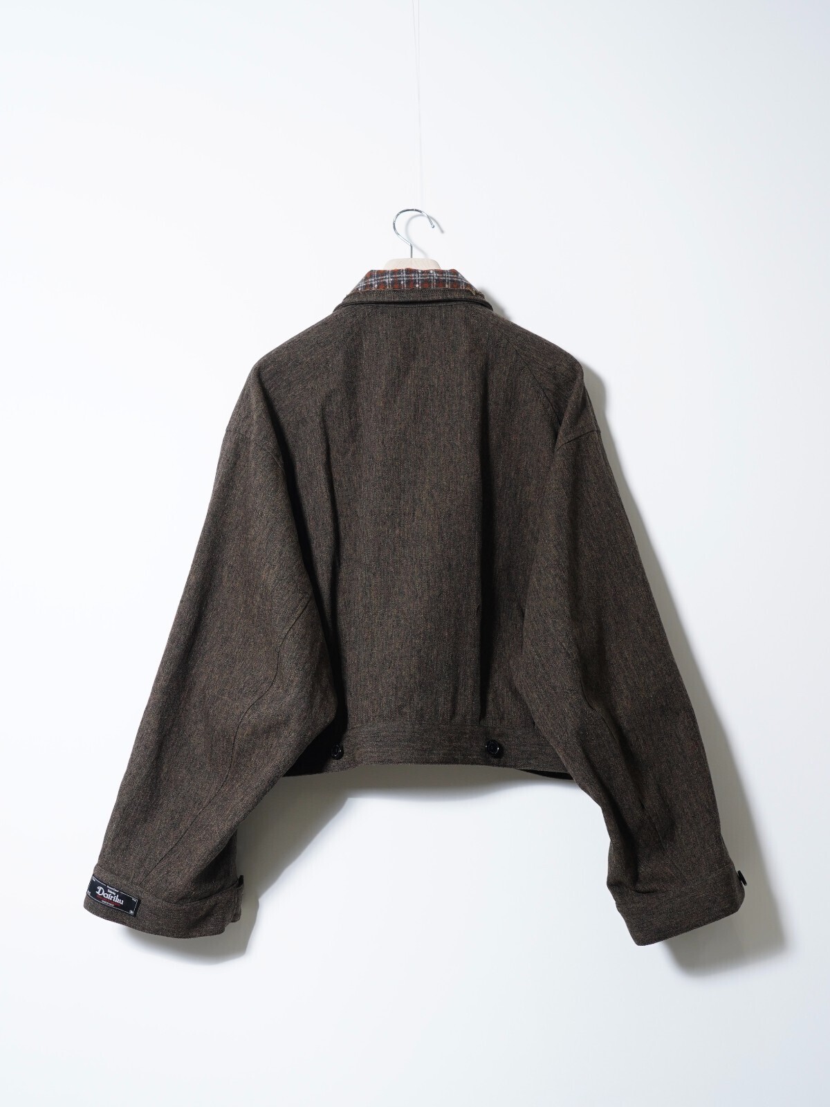 DAIRIKU 남성 "Big Sleeve” Shining Collar Military Jacket 이미지2