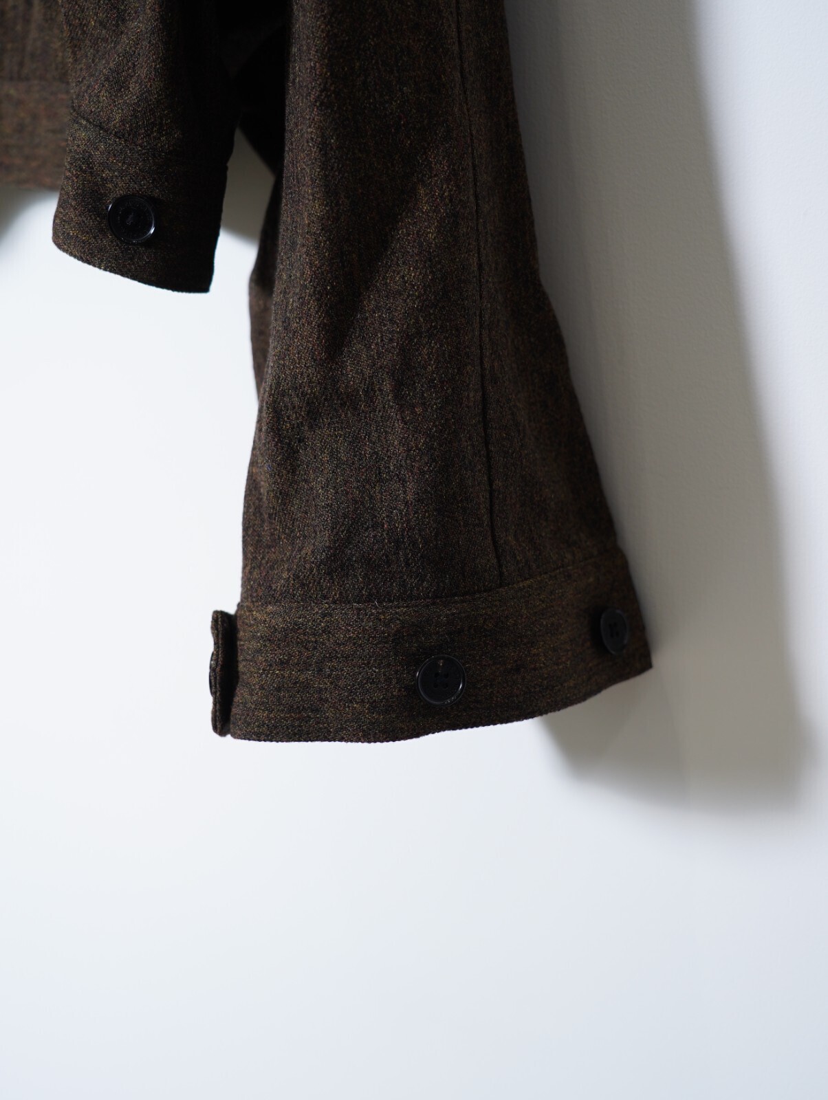 DAIRIKU 남성 "Big Sleeve” Shining Collar Military Jacket 이미지6