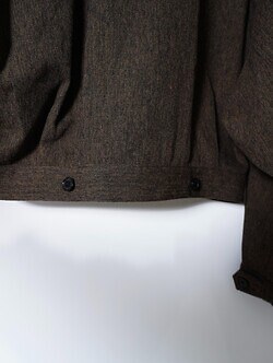 DAIRIKU 남성 "Big Sleeve” Shining Collar Military Jacket 이미지9
