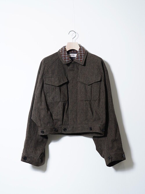 "Big Sleeve” Shining Collar Military Jacket｜DAIRIKU 남성