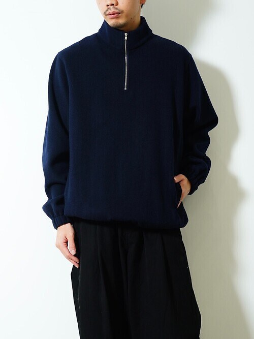 BRUSHED WOOL PULLOVER｜FUJI MENS