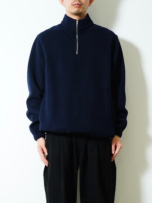 BRUSHED WOOL PULLOVER｜FUJI MENS