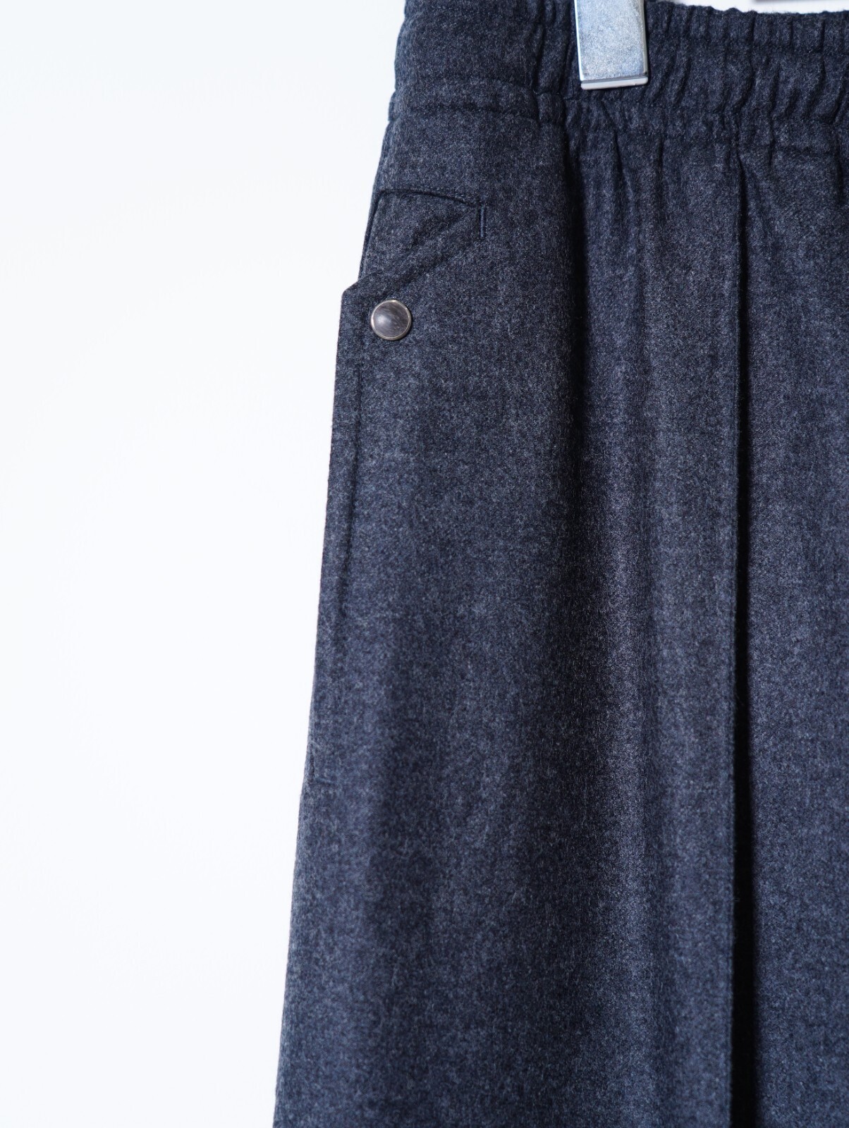 SARTO MENS WOOL CASHMERE FLANNEL EFFORTLESS TROUSERS IMAGE6