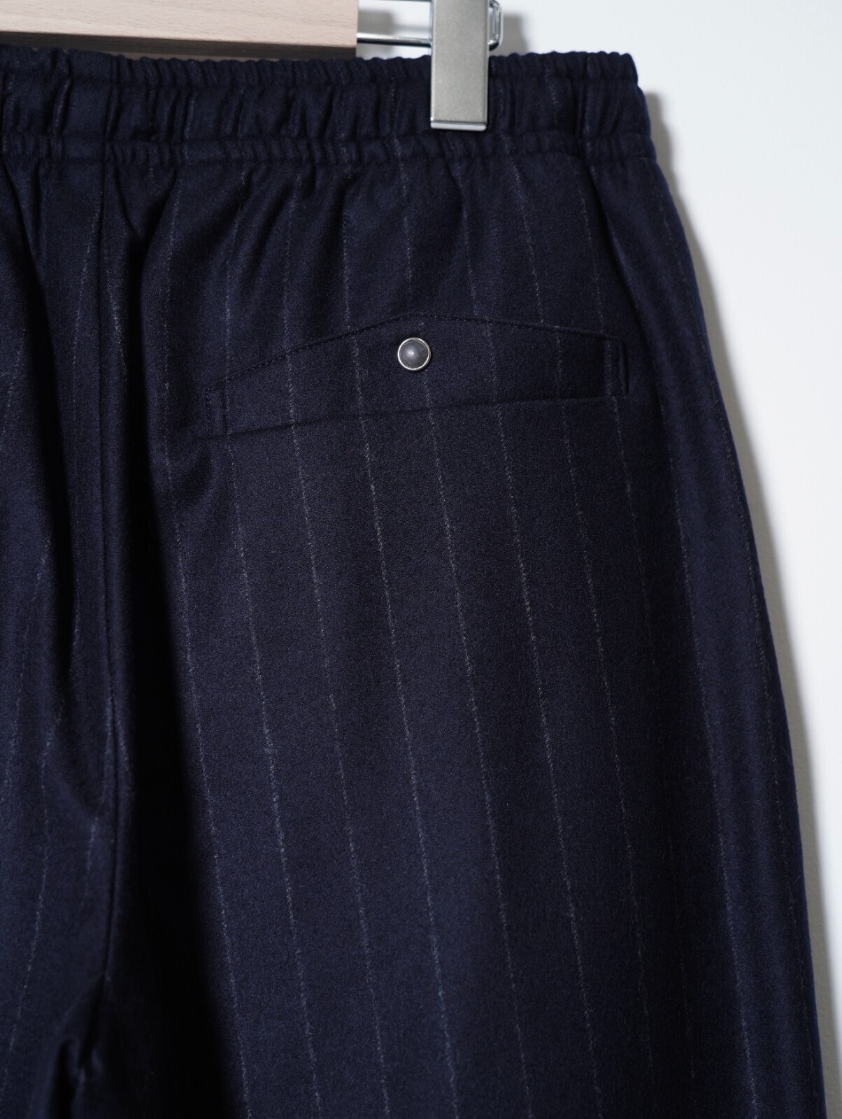 SARTO MENS WOOL CASHMERE FLANNEL EFFORTLESS TROUSERS IMAGE14