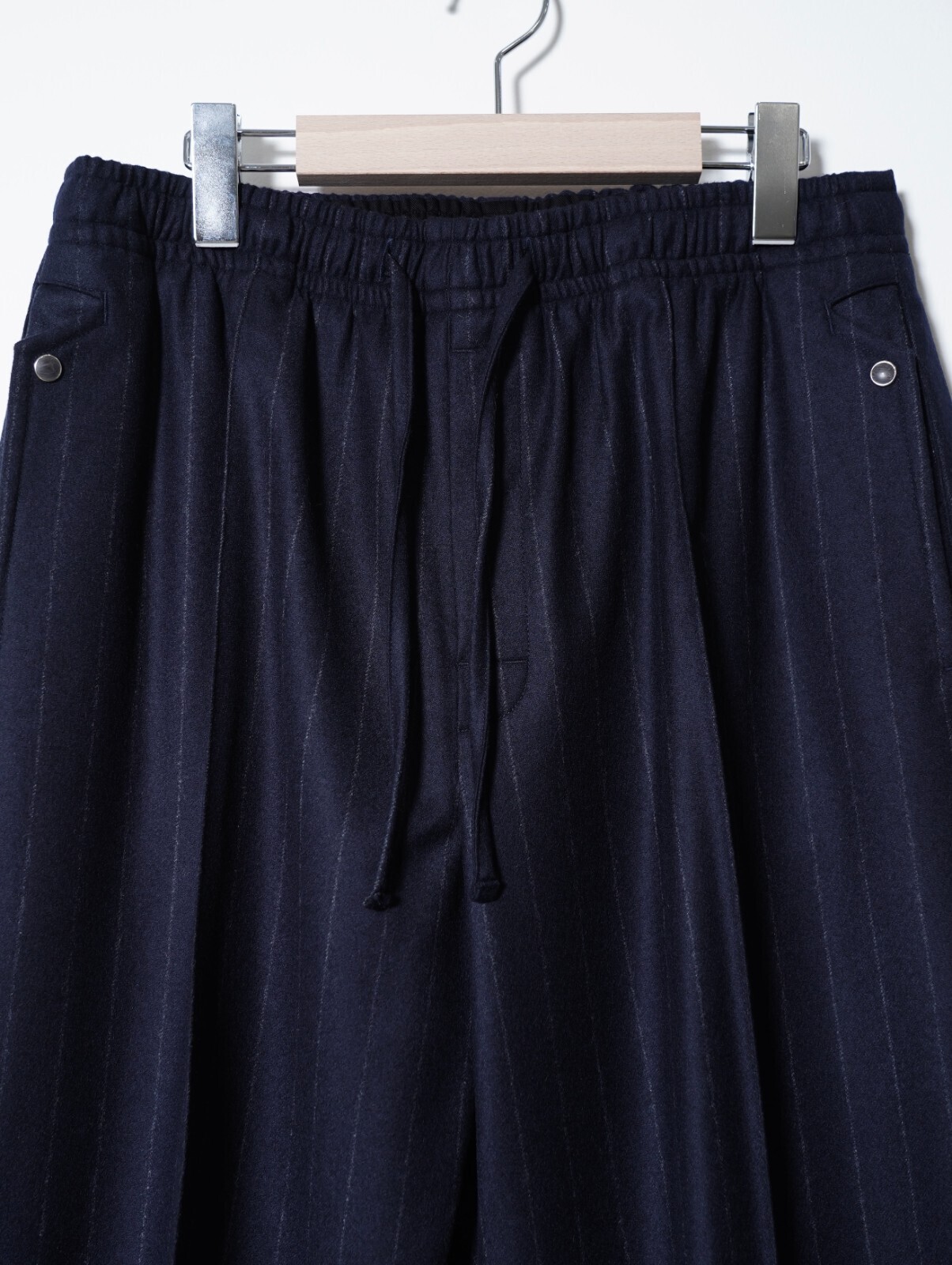 SARTO MENS WOOL CASHMERE FLANNEL EFFORTLESS TROUSERS IMAGE10