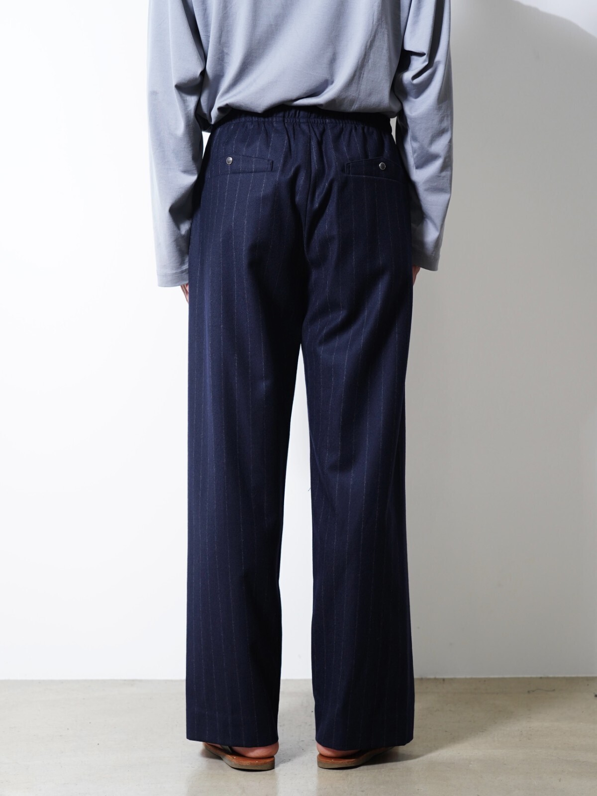 SARTO 男裝 WOOL CASHMERE FLANNEL EFFORTLESS TROUSERS 写真14