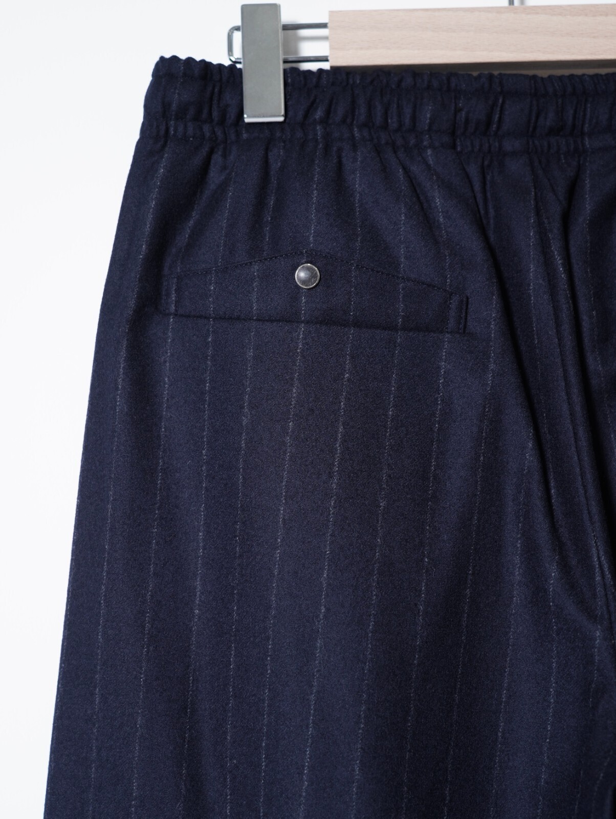 SARTO MENS WOOL CASHMERE FLANNEL EFFORTLESS TROUSERS IMAGE13