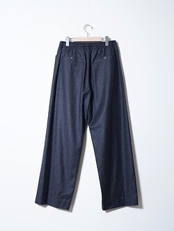 SARTO MENS WOOL CASHMERE FLANNEL EFFORTLESS TROUSERS IMAGE2