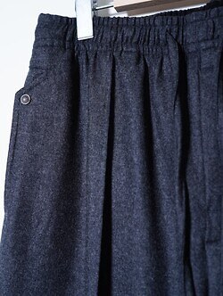 SARTO MENS WOOL CASHMERE FLANNEL EFFORTLESS TROUSERS IMAGE4