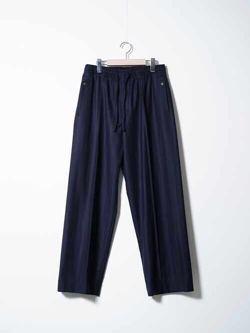 WOOL CASHMERE FLANNEL EFFORTLESS TROUSERS｜SARTO MENS