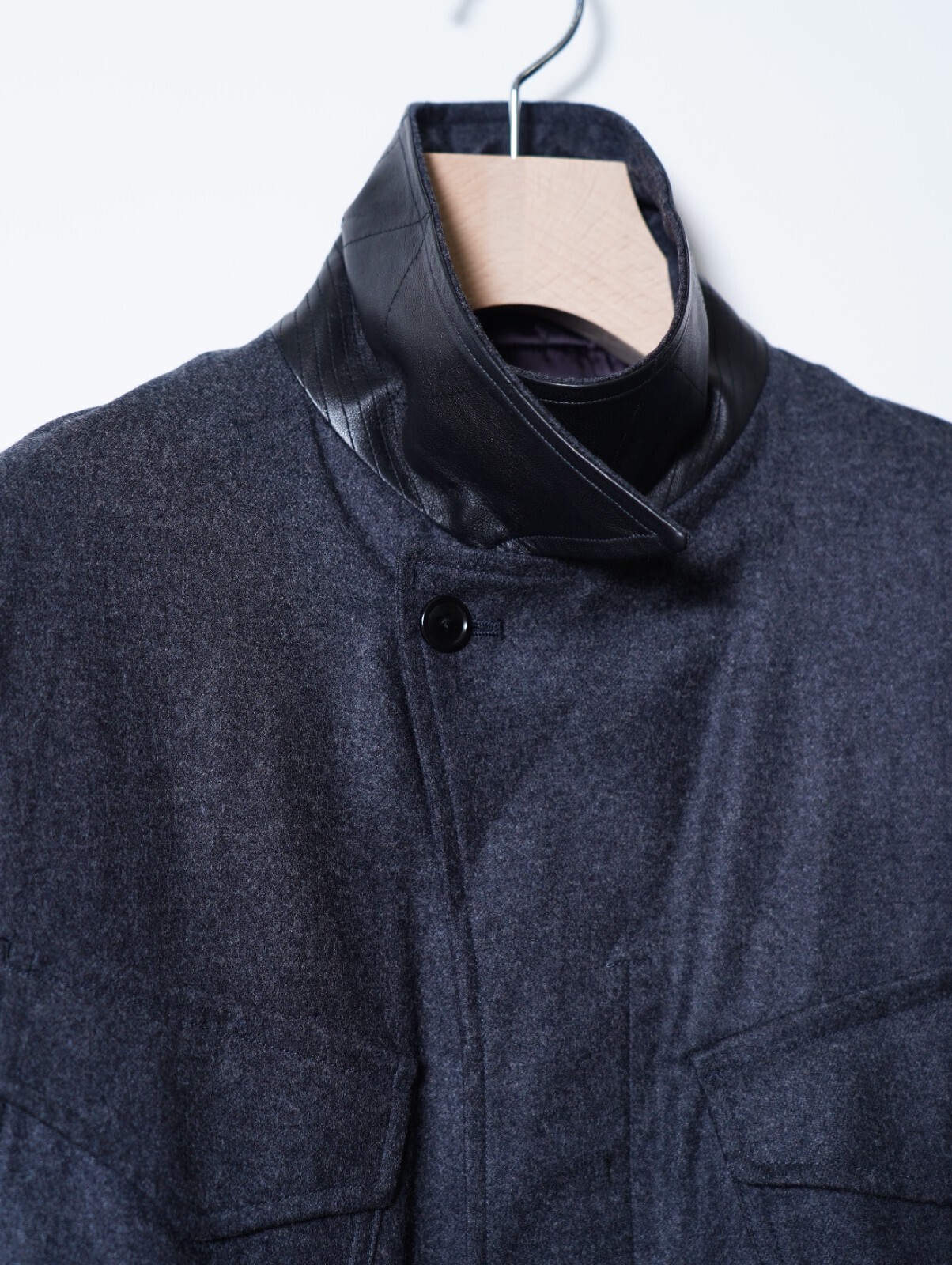SARTO MENS FLANNEL MILITARY JACKET IMAGE6