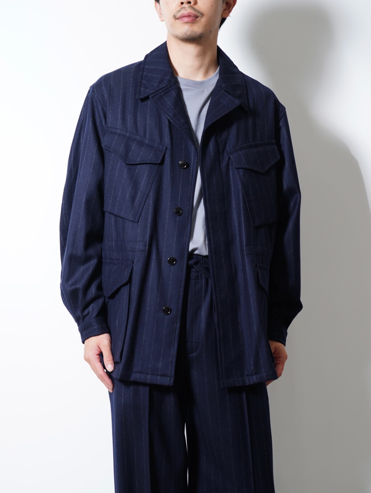 SARTO 男裝 FLANNEL MILITARY JACKET 写真21