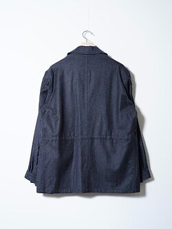 SARTO MENS FLANNEL MILITARY JACKET IMAGE3