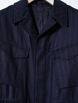 SARTO MENS FLANNEL MILITARY JACKET IMAGE16