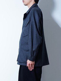 SARTO 男裝 FLANNEL MILITARY JACKET 写真2