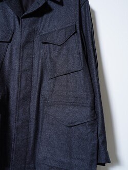 SARTO MENS FLANNEL MILITARY JACKET IMAGE7