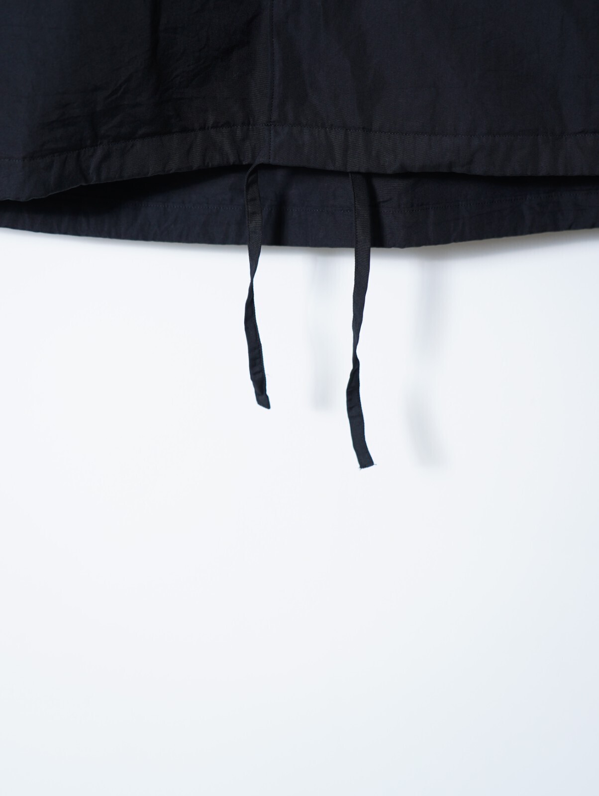 NULABEL MENS GARMENT DYED HOODED SHIRT IMAGE5