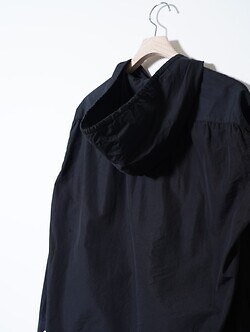 NULABEL MENS GARMENT DYED HOODED SHIRT IMAGE7