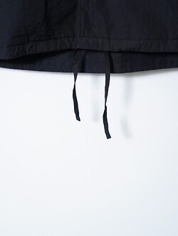 NULABEL MENS GARMENT DYED HOODED SHIRT IMAGE5