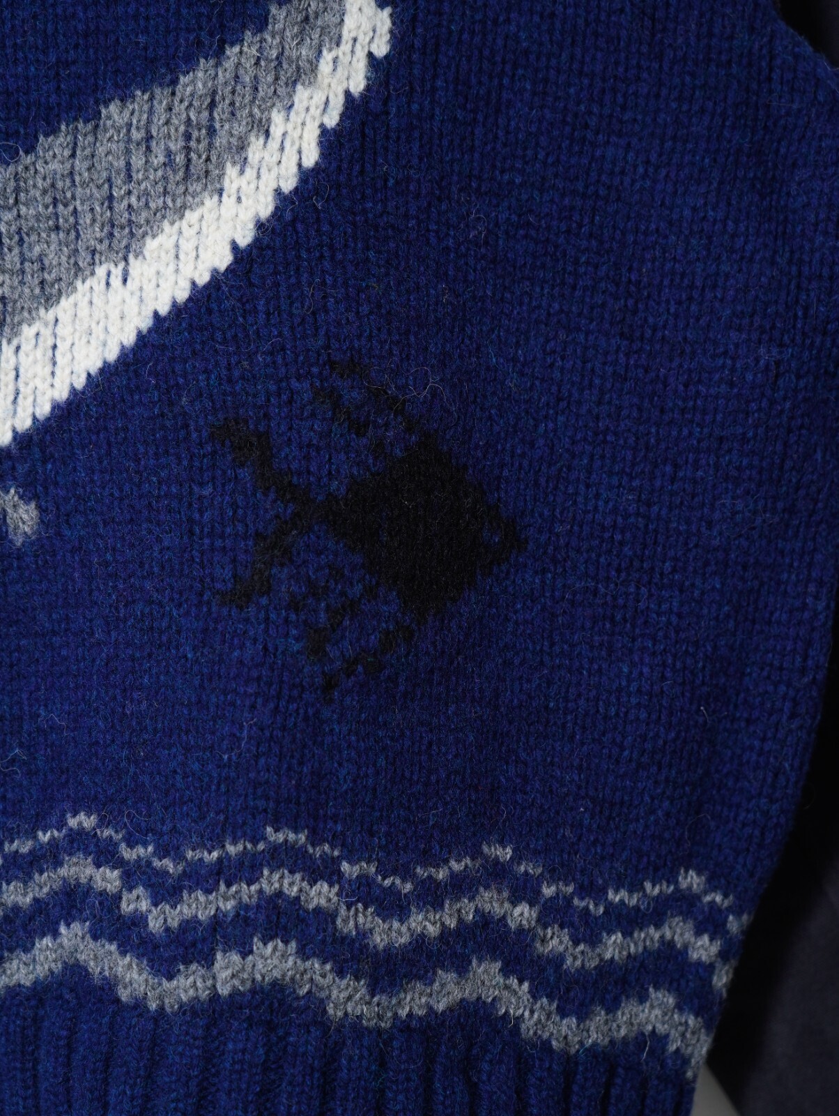 KHOKI 男裝 Combination cowichan sweater 圖片23