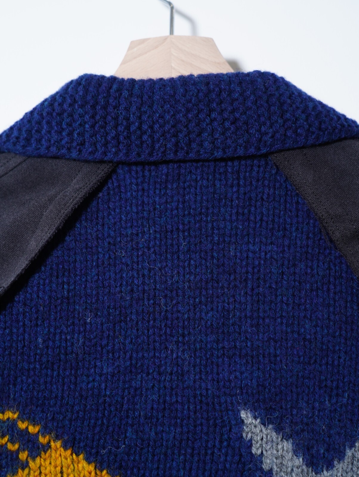 KHOKI 男裝 Combination cowichan sweater 圖片19