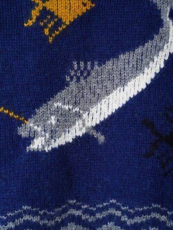 KHOKI 男裝 Combination cowichan sweater 圖片22
