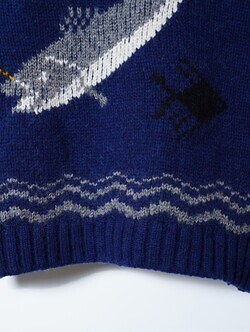 KHOKI 男裝 Combination cowichan sweater 圖片21