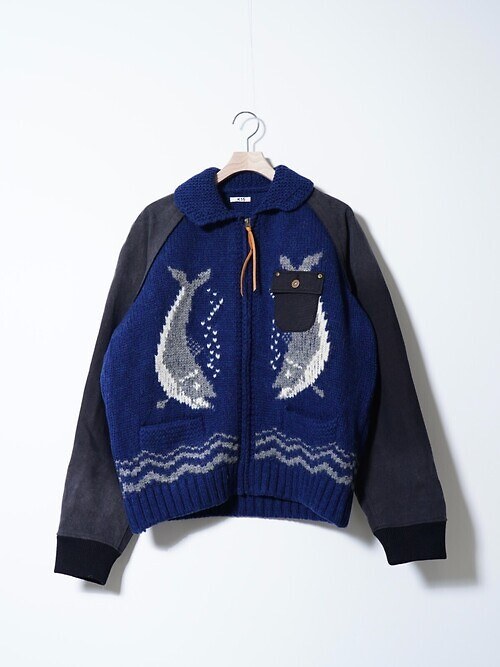 Combination cowichan sweater｜KHOKI 男士