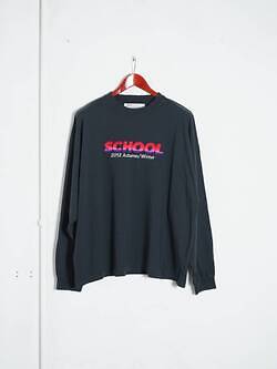 ダイリク ”SCHOOL”刺繍 ヴィンテージロングTシャツ 写真3