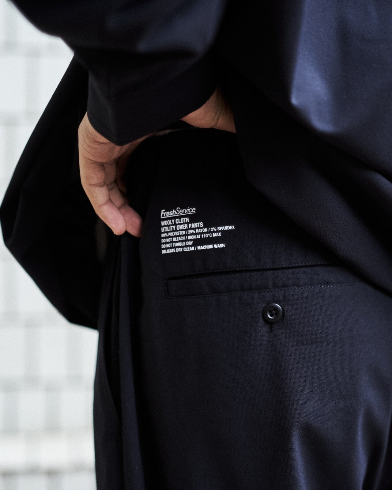 FreshService MENS Wooly Cloth Utility Over Pants IMAGE12