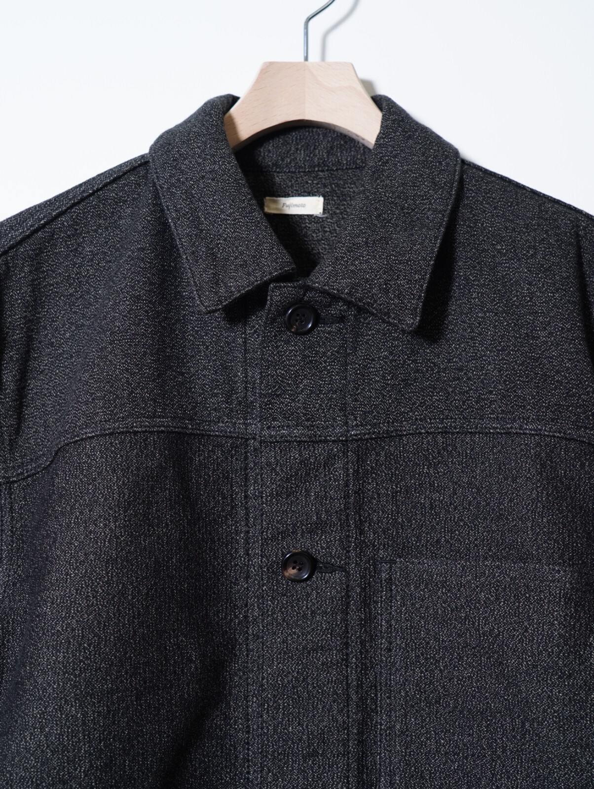FUJIMOTO MENS Salt & Pepper My Uniform Jacket IMAGE7