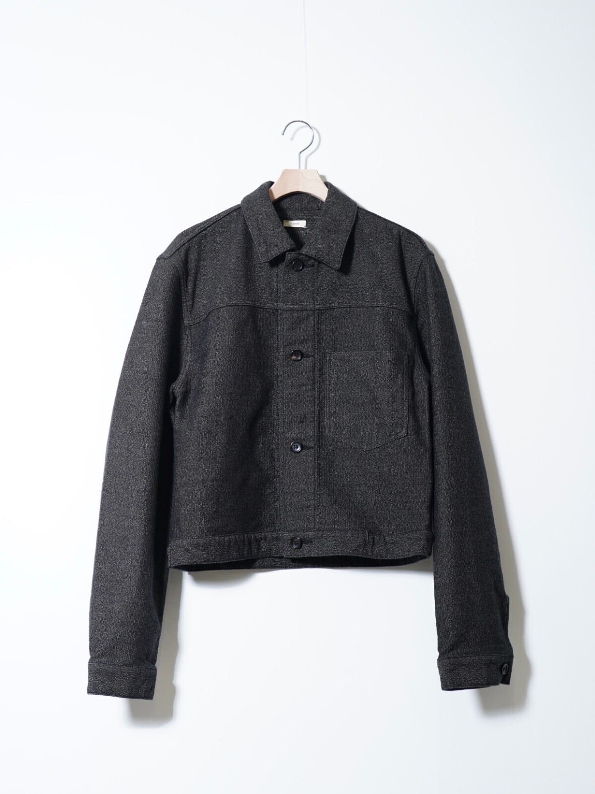 FUJIMOTO MENS Salt & Pepper My Uniform Jacket IMAGE1