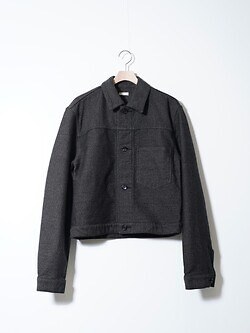 FUJIMOTO MENS Salt & Pepper My Uniform Jacket IMAGE1
