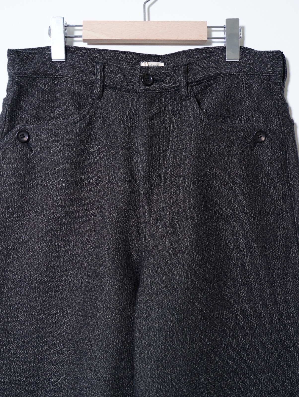 FUJIMOTO MENS Salt&Pepper 4PKT Pants IMAGE3
