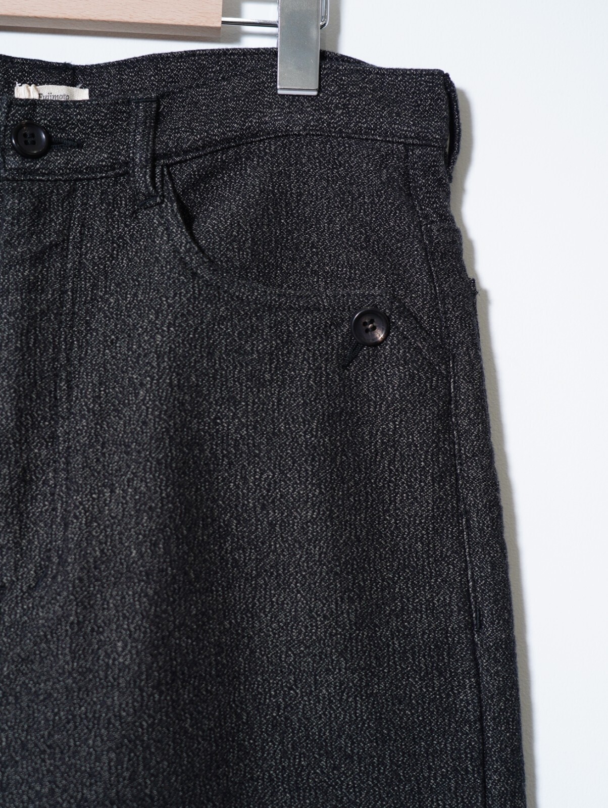 FUJIMOTO MENS Salt&Pepper 4PKT Pants IMAGE5