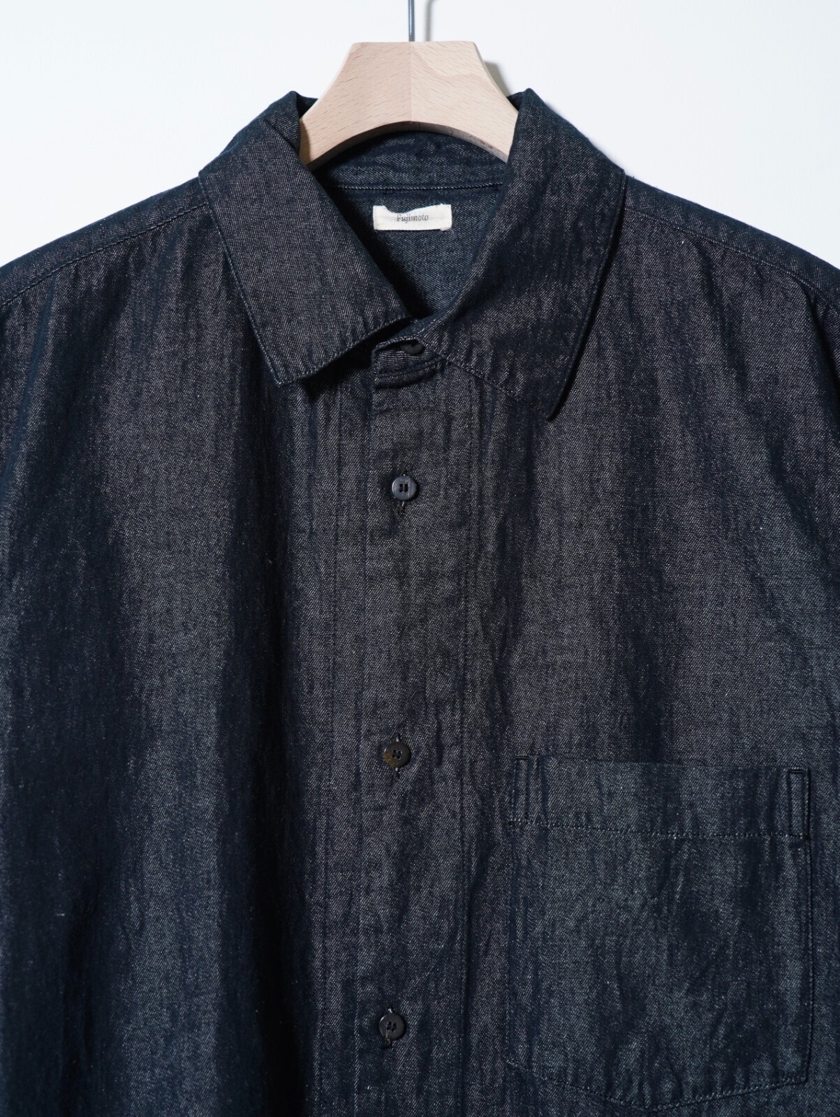 FUJIMOTO MENS Cotton/Linen Tex Shirts IMAGE3