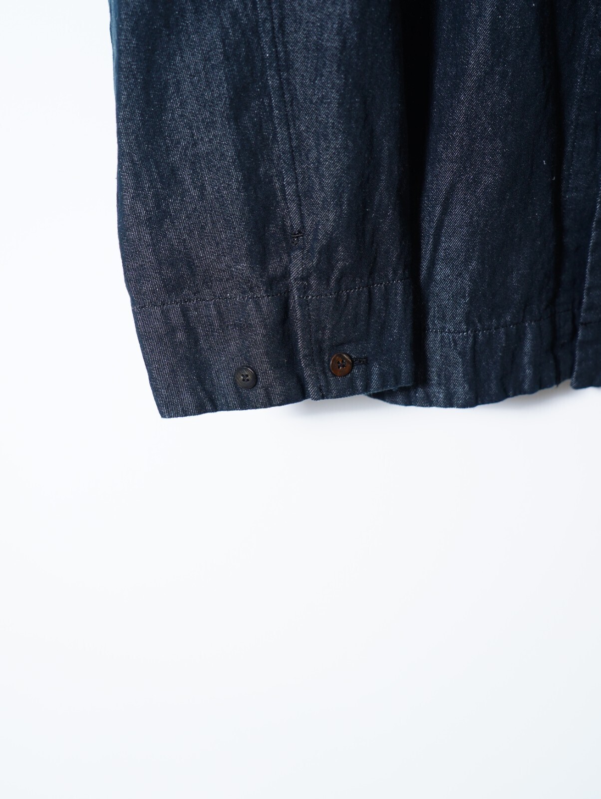 FUJIMOTO MENS Cotton/Linen Tex Shirts IMAGE8