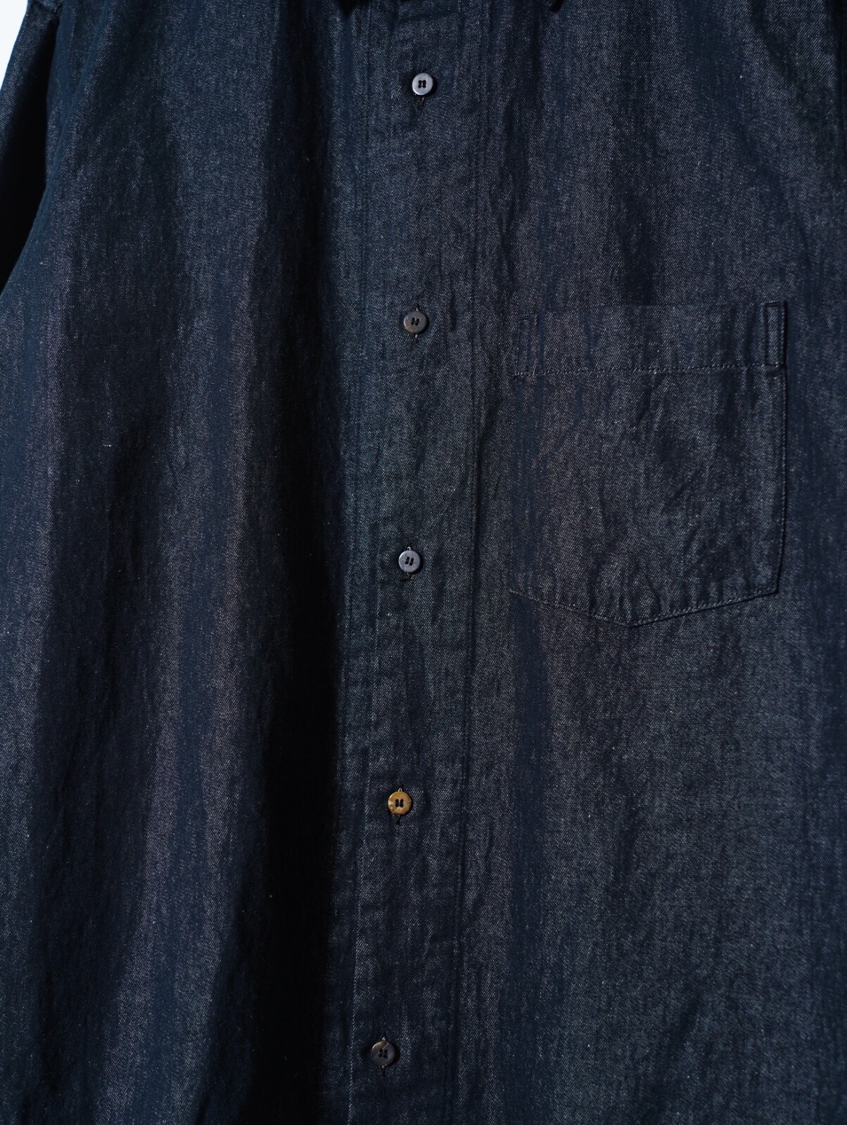FUJIMOTO MENS Cotton/Linen Tex Shirts IMAGE5