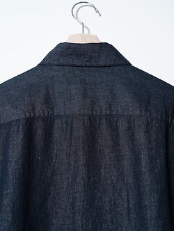 FUJIMOTO MENS Cotton/Linen Tex Shirts IMAGE6