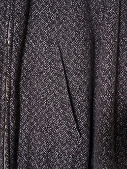 YOKE MENS Herringbone Tweed Zip Blouson IMAGE7