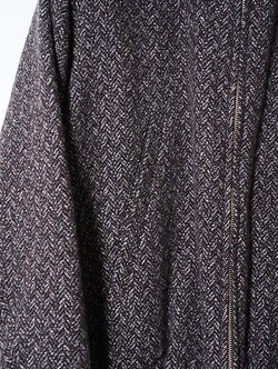 YOKE MENS Herringbone Tweed Zip Blouson IMAGE6