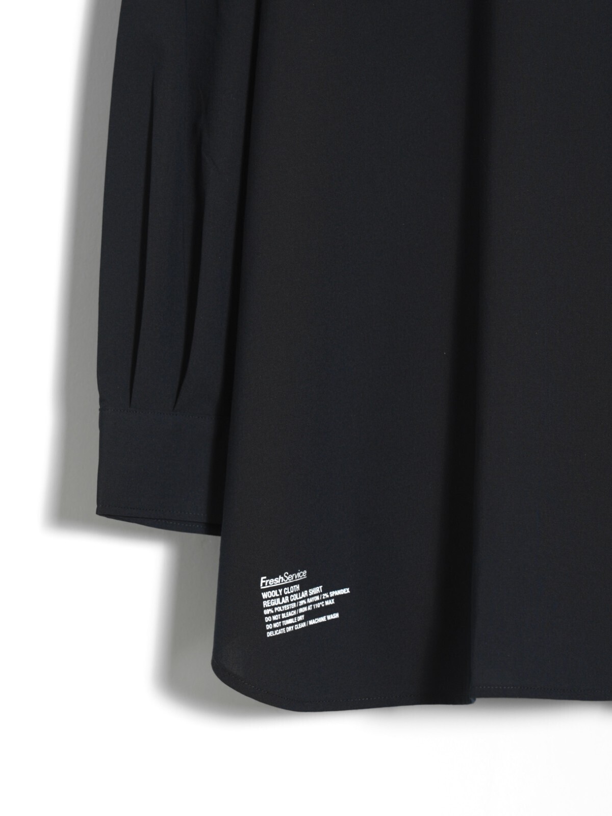 FreshService MENS Wooly Cloth Regular Collar Shirt IMAGE3