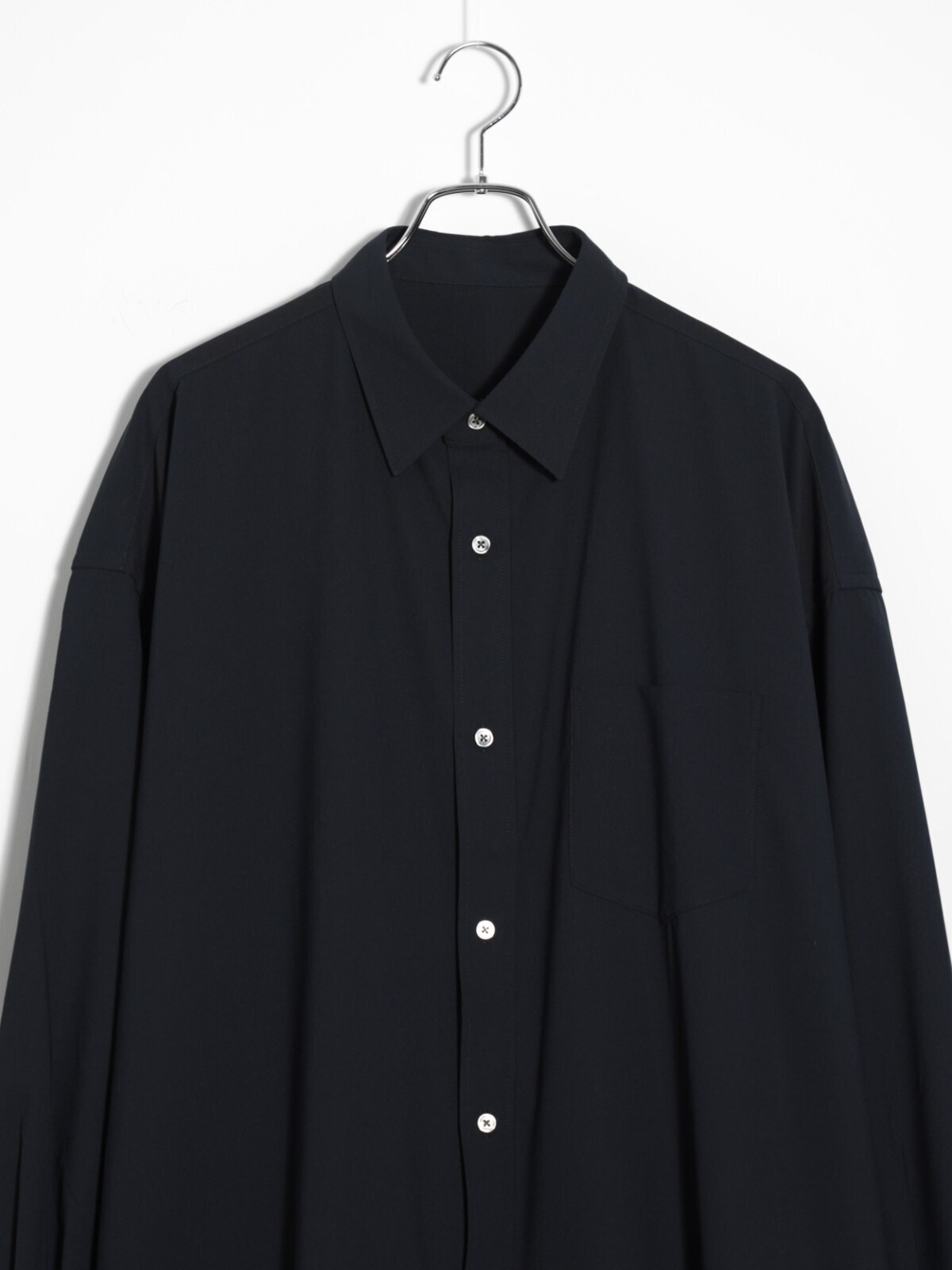 FreshService MENS Wooly Cloth Regular Collar Shirt IMAGE2