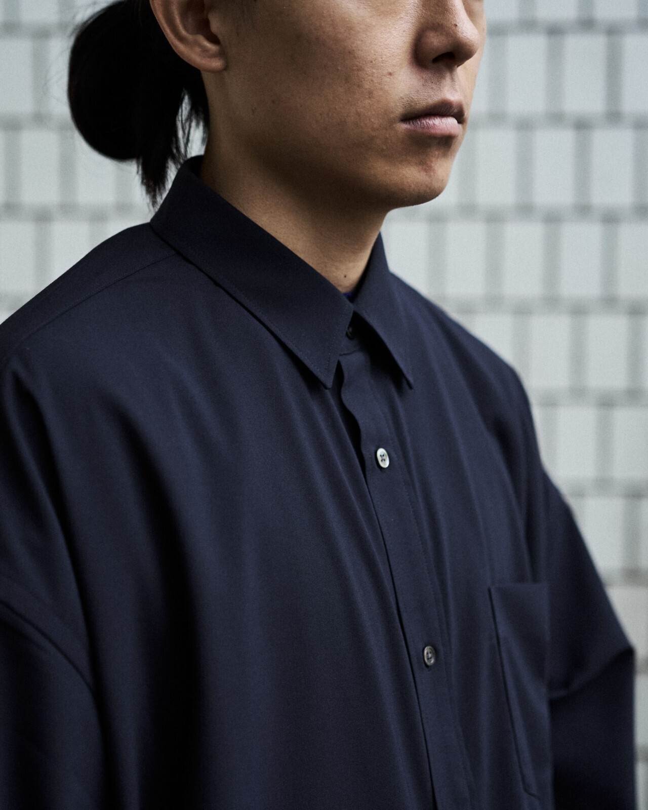 FreshService MENS Wooly Cloth Regular Collar Shirt IMAGE8