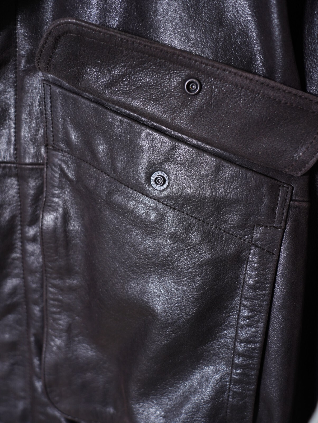 YOKE MENS Leather Flight Jacket IMAGE8