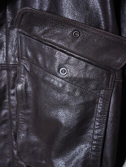YOKE MENS Leather Flight Jacket IMAGE8