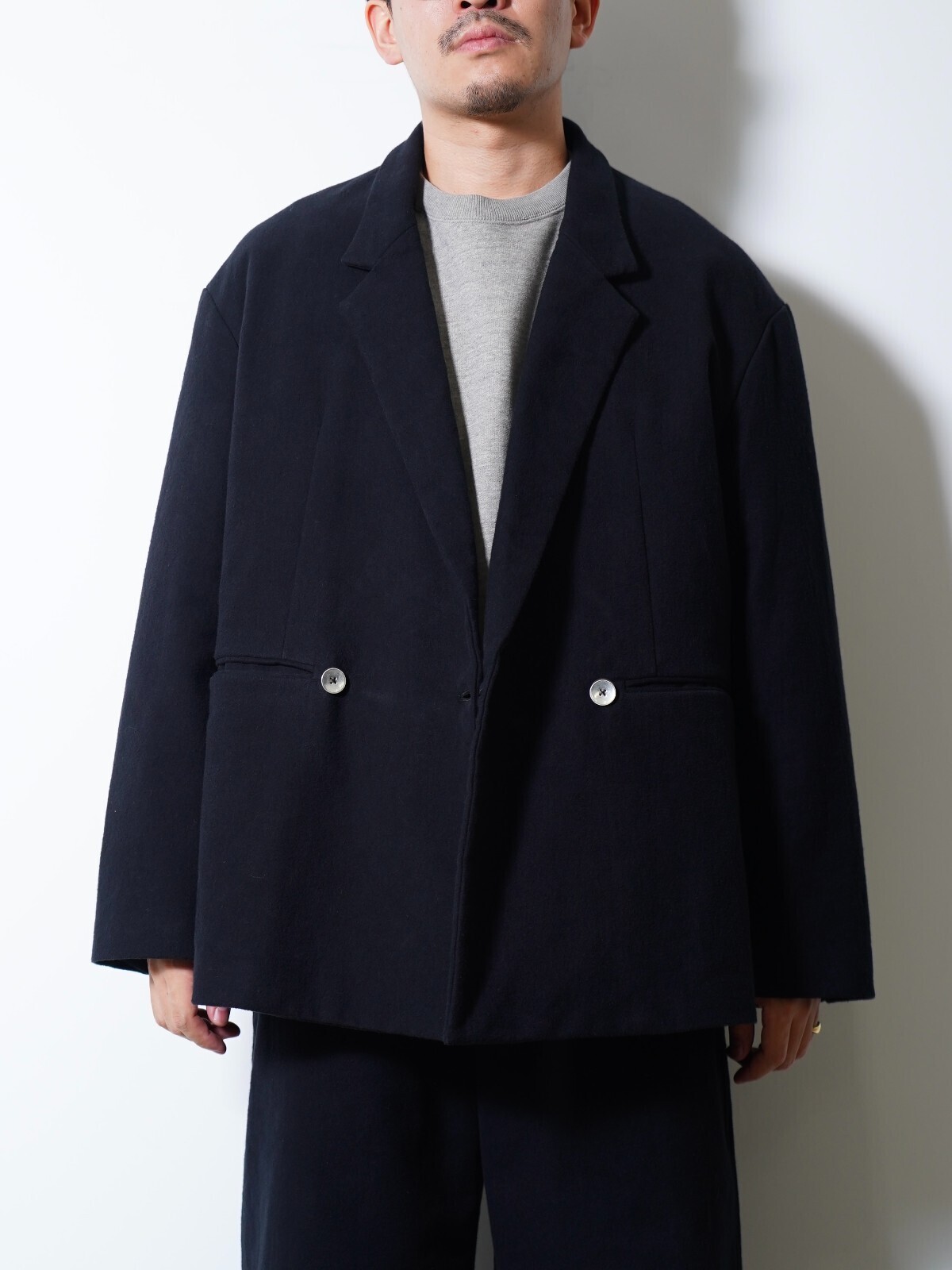 アクシス メンズ ダブルブレステッドジャケット 写真13