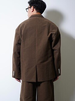 アクシス メンズ ダブルブレステッドジャケット 写真3